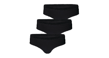 Björn Borg - Dames - Hipster Core 3-Pack - Zwart - Maat L