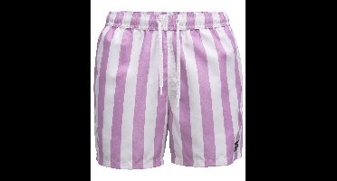 Björn Borg - Heren - Sylvester Swimshort - Multicolour/Roze/Wit - Maat L