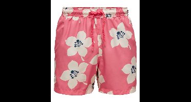 Björn Borg - Jongens - Kenny Swimshort - Multicolour/Roze - Maat 158-164
