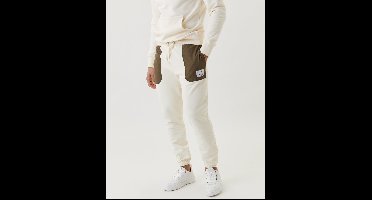 Björn Borg - Heren - STHLM Sweatpants - Beige/Groen - Maat M