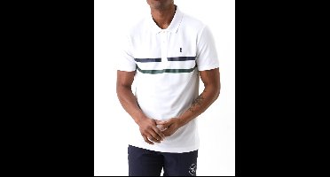 Björn Borg - Heren - Ace Polo - Blauw/Multicolour/Wit - Maat M