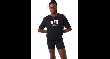 Björn Borg - Dames - Borg Be You Loose T-Shirt - Zwart - Maat S