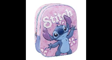 Rugzak 3d Stitch Roze