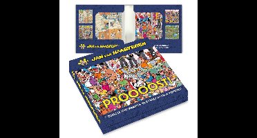 Kaartenmapje Jan van Haasteren Divers 8 Stuks