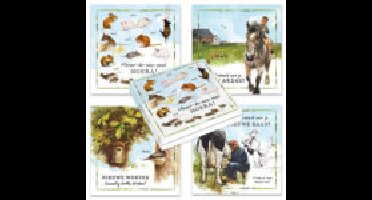 Kaartenmapje Lang leve de Boerderij, Hieper de Piep 10 stuks