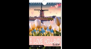I Love Holland Weekkalender 2027
