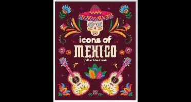 Icons of Mexico Glitter Kleurboek
