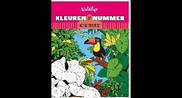 Kleuren op nummer Kleurboek Wildlife