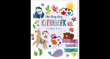 Mijn bling-bling kleurboek - Schattige Dieren