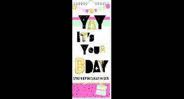 YAY it's your Birthday verjaardagskalender