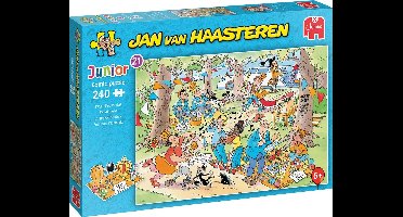 De vrijmarkt - Jan van Haasteren Junior Puzzel 240 Stukjes