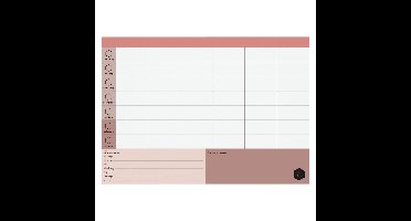 Mama Baas Datum Loze A4 Planner