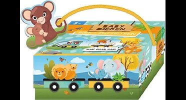 Puzzeltrein en Voorleesboek Babydieren