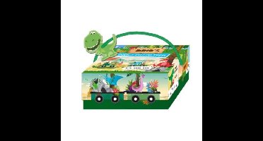 Puzzeltrein en Voorleesboek Dino's