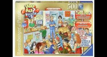 Wat Als? - Bij de Dierenarts Puzzel 500 Stukjes