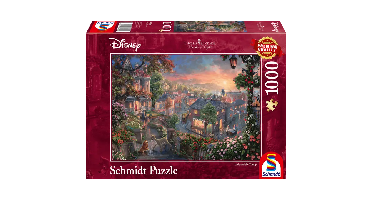 Disney Beauty and the Tramp Puzzel 1000 Stukjes