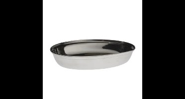 Cosy & Trendy Ovale schaal RVS - 18,9 x 17,8 x 4,5 cm