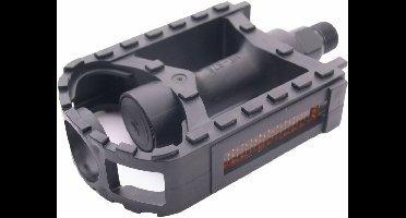 Fietspedalen Edge MTB Eco kunststof - zwart