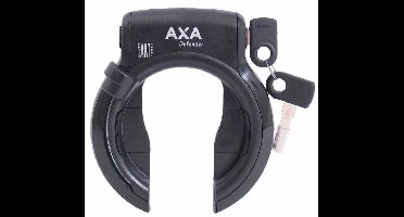 Ringslot Axa Defender - Glanzend Zwart + Bosch 2 Tube Cilinder