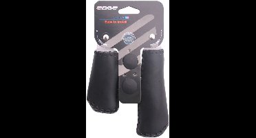 Handvatset Edge Leer - Zwart - 135/92mm