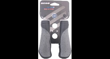 Handvatset Edge ErgoCity - 135mm - Zwart / Grijs