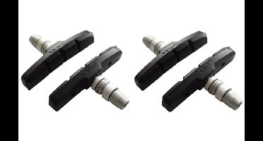Remblokset Alhonga met inbus voor V-brake (2 paar)