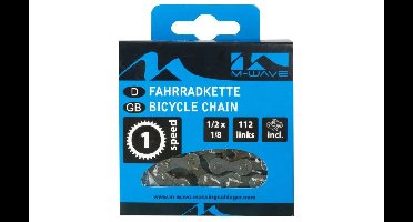 Fietsketting M-Wave Single Speed / Naafversnelling - 112 Schakels
