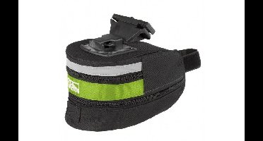 Zadeltas M-Wave Large Clic-Bevestiging - Zwart - Groen