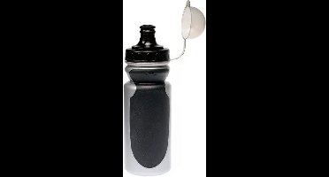 Simson Bidon Grip 550ml - Zwart / Grijs , incl. stofkap afneembaar