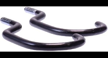Simson Fietsophanghaken - Zwart (2x)