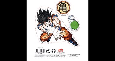DRAGON BALL - Stickers - 16x11cm/ 2 sheets - DBZ/ Shenron