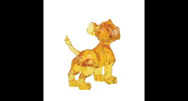 Simba By Licensed Facets, Gevlekte Gouden Acryl Sculptuur, Lion King