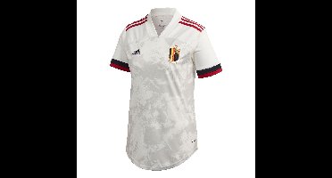 België Shirt Uit 2020-2021 Dames - Maat XS - Kleur: Wit | Soccerfanshop