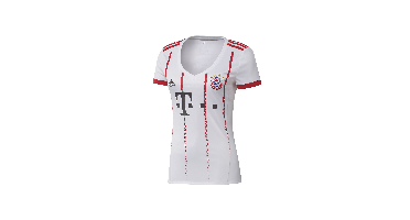 Bayern München 3rd T-shirt Dames 17/18 - Maat XS - Kleur: Wit | Soccerfanshop