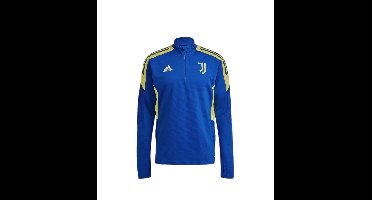 Juventus EU Trainingtop Senior 2021-2022 Blauw - Maat XXL - Kleur: GeelBlauw | Soccerfanshop