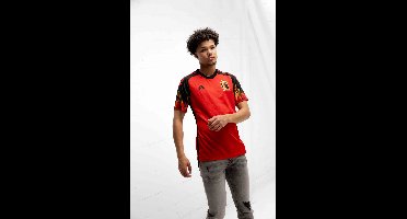 België Thuis Shirt Senior 2022-2023 - Maat S - Kleur: Rood | Soccerfanshop