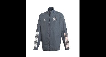 Duitsland Presentatie Full Zip Jacket Junior 2020-2021 - Maat 128 - Kleur: Grijs | Soccerfanshop