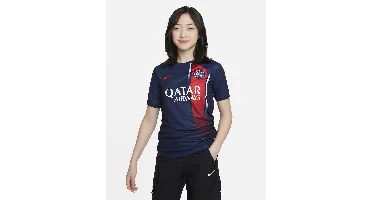 Paris Saint-Germain Shirt Thuis Junior 2023/2024 - Maat 152 - Kleur: DonkerblauwRood | Soccerfanshop