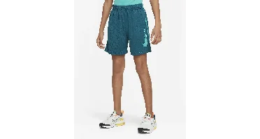 Nike Dri-Fit Graphic Korte Broek Kids Blauw - Maat 140 - Kleur: Blauw | Soccerfanshop