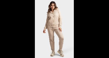 Nike Sportswear Club Fleece Trainingspak Dames Beige - Maat L - Kleur: Beige | Soccerfanshop