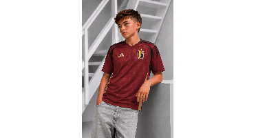 België Shirt Thuis Junior 2024-2026 - Maat 164 - Kleur: Rood | Soccerfanshop