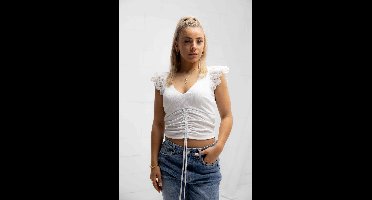 Guess Sangallo Top Dames Wit - Maat XS - Kleur: Wit | Soccerfanshop