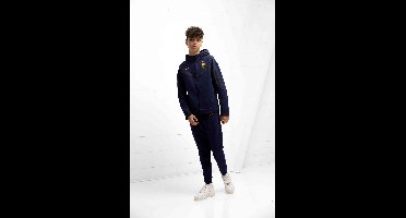 Frankrijk Tech Fleece Trainingspak Junior 2024-2026 - Maat 152 - Kleur: Blauw | Soccerfanshop