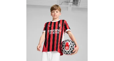 AC Milan Shirt Thuis Junior 2024/2025 - Maat 164 - Kleur: RoodZwart | Soccerfanshop