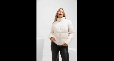 Guess Claudia Light Puffer Jas Dames Wit - Maat XS - Kleur: Wit | Soccerfanshop