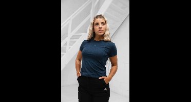 Nike Sportswear Chill Knit T-Shirt Dames Donkergroen - Maat L - Kleur: Donkergroen | Soccerfanshop