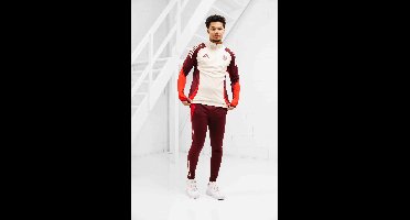 F.C. Bayern München Trainingspak 3rd Senior 2024/2025 - Maat XS - Kleur: BeigeBordeaux | Soccerfanshop