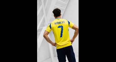 Al Nassr Shirt Thuis Ronaldo Senior 2024/2025 - Maat XS - Kleur: DonkerblauwGeel | Soccerfanshop