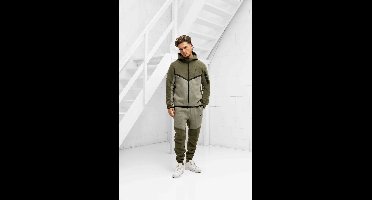 Nike Tech Fleece Trainingspak Heren Groen - Maat XL - Kleur: Groen | Soccerfanshop