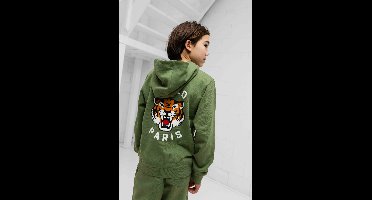 Kenzo Tiger Vest Kids Donkergroen - Maat 13/14 jaar - Kleur: Donkergroen | Soccerfanshop